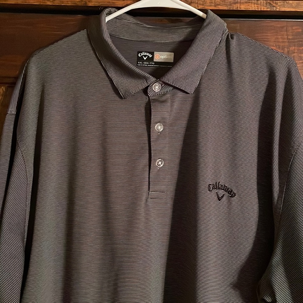 Xxl Callaway polo shirt sleeve. Opti-dry